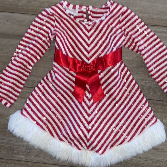 Toddler girl Christmas dress - Picture 2 of 3